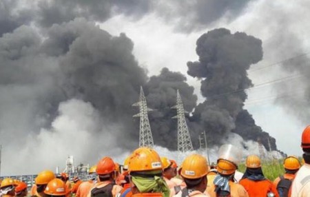 EXPLOSIÓN PETROLERA VERACRUZ 